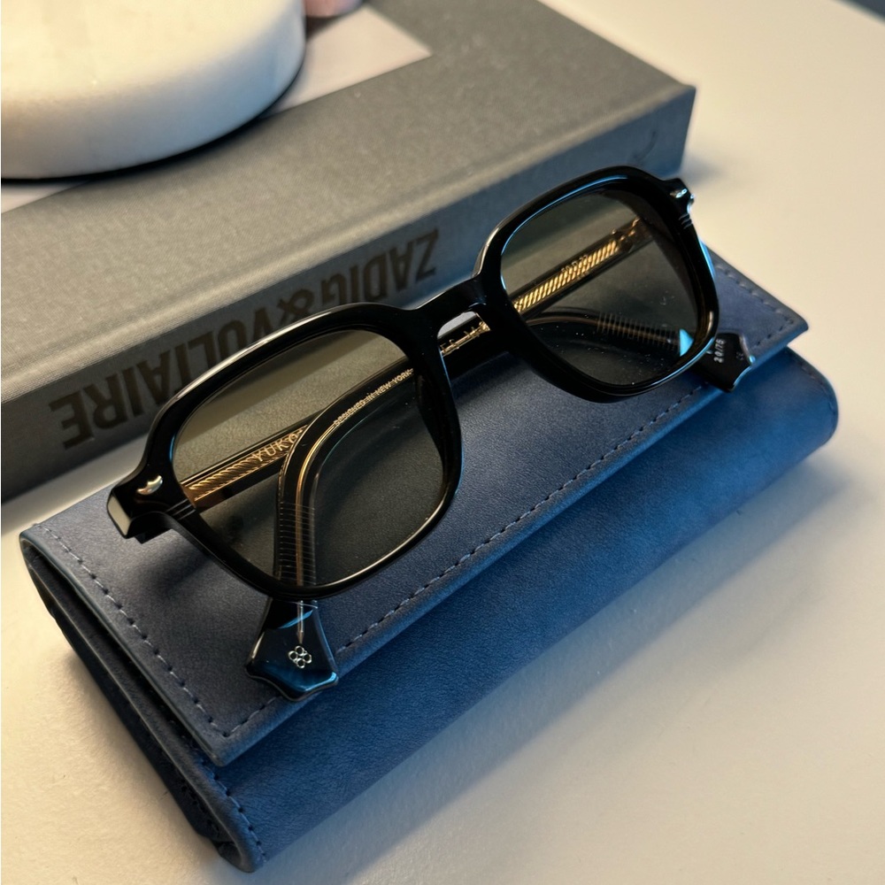 Les Monts Sunglasses Purchased in Milan, Italy.